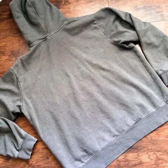 Columbia Grey & Orange Logo Pullover Hoodie - Men's XL - Picture 5 of 11